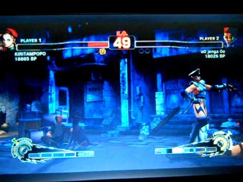 KIRITAMPOPO [Cammy] vs 0o jenga 0o [C.Viper] SSF4 Japanese Online Ranked Matches