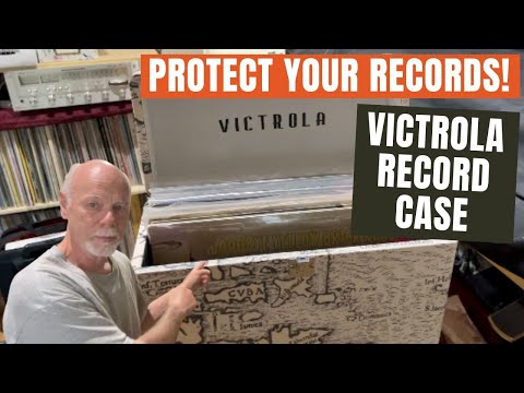 Protect Your Precious Vinyl with this Durable Victrola Record Storage Case | Unboxing