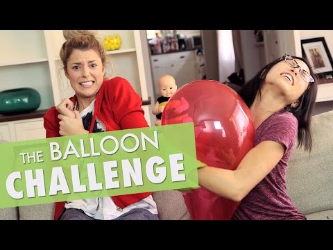 BALLOON CHALLENGE w/ ANNA AKANA