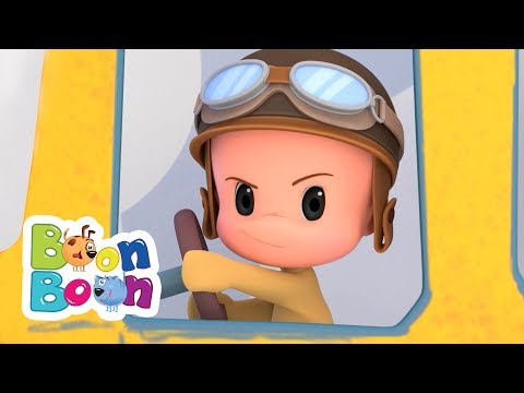 Hai cu autobuzul! (The Wheels on the Bus în română) Cântece pentru copii | BoonBoon