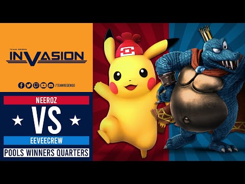 Invasion: April 2023 - Pools BMS| Neeroz (Pikachu) vs EEVEEcrew (K. Rool)