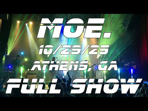 moe. Live Show from 10/29/25 at the Georgia Theatre in Athens, GA