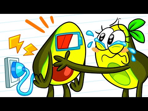 VEGETABLES VS TECHNOLOGIES || My Boyfriend is Crazy about Video Games || Avocado Couple