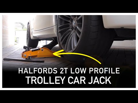 Halfords 2 Tonne Low Profile Trolley Car Jack - REVIEW