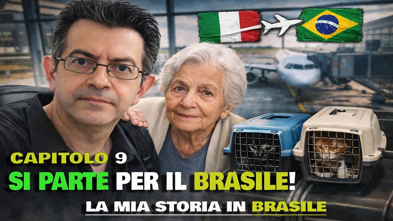 HO LASCIATO L’ITALIA con mia madre e due gatti - LA MIA STORIA IN BRASILE