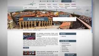 preview picture of video 'Nuevo Portal Web y Sede Electrónica del Ayuntamiento de Avilés'