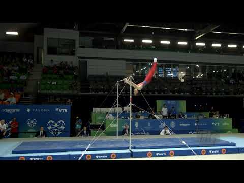 WHITEHOUSE Luke (GBR) - 2019 Artistic Junior Worlds, Gyor (HUN) - Qualifications Horizontal Bar