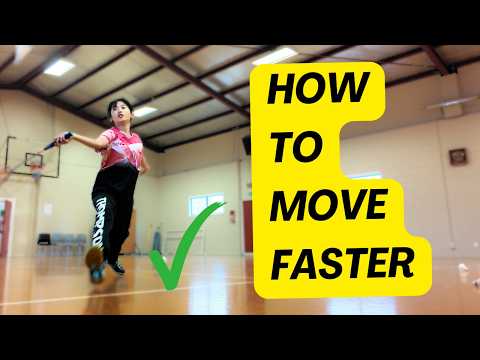 Faster Badminton Footwork with Multi Feed Drill! 🏸