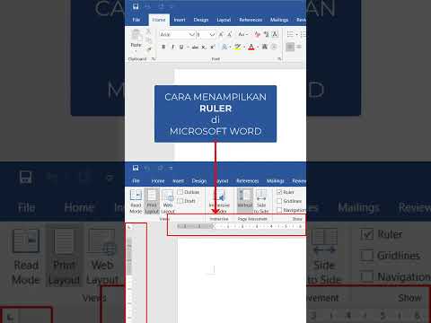 Cara Memunculkan Garis Di Atas Word