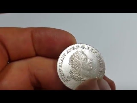 Poniatowski 2 złote 1769 i inne monety