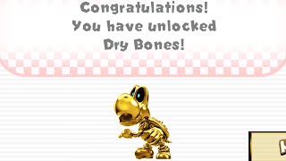 How to Unlock Dry Bones (Gold) in Mario Kart Wii