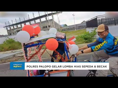 POLRES PALOPO GELAR LOMBA BECAK HIAS