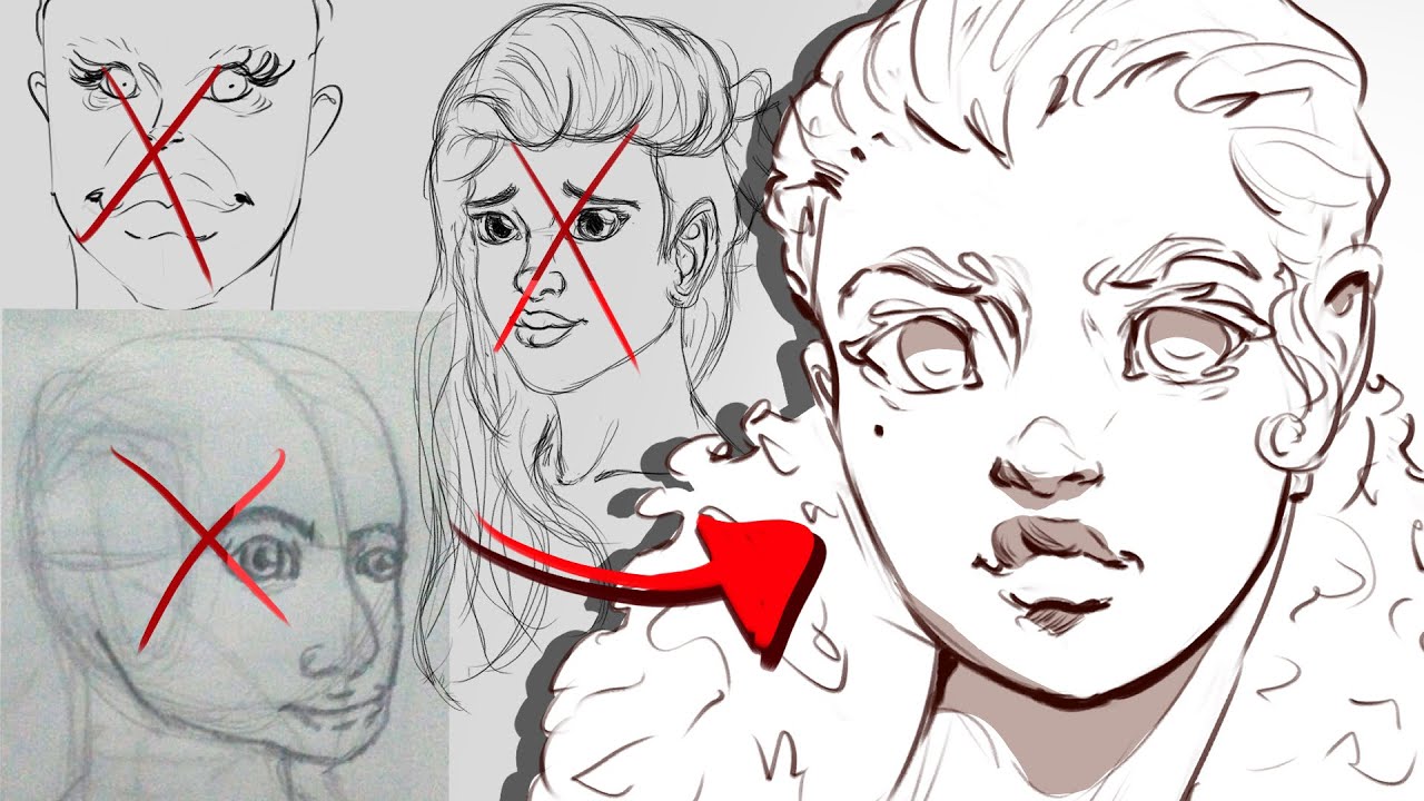 Avoid STRANGE FACES with these anatomy tips
