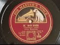 Paul Robeson 'Ol' Man River' 1928 78 rpm