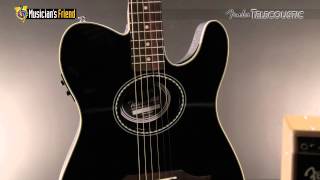 Video thumbnail for Fender Standard Telecoustic Acoustic-Electric Guitar by Musician's Friend