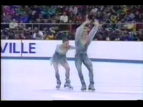Usova & Zhulin Усова и Жулин (EUN) - 1992 Albertville, Ice Dancing, Free Dance (USA TBS)
