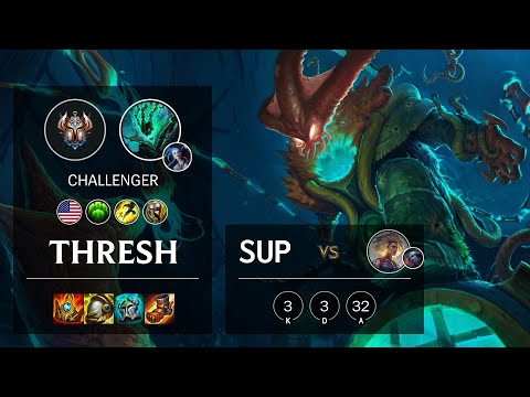 Thresh Support vs Rell - NA Challenger Patch 11.12