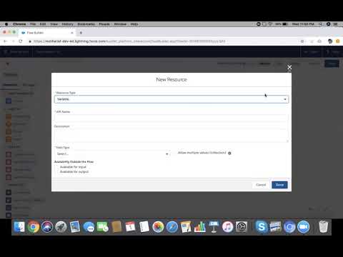 Display a variable list of records on Flow screen: Informational