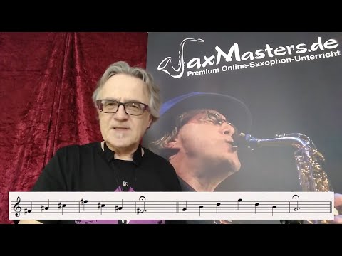 Die Intonation verbessern mit 3 einfachen Übungen (Saxophon Praxis Tipps)