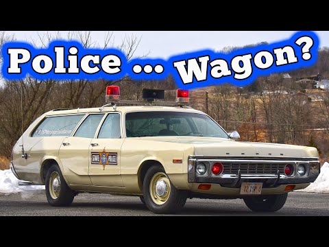 1972 Dodge Polara Police Wagon ISP: Regular Car Reviews