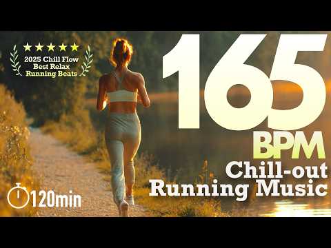 165 BPM • 2-Hour Chill & Relax Running Music • Flow into the Rhythm • Best Running Music 2025 Ibiza