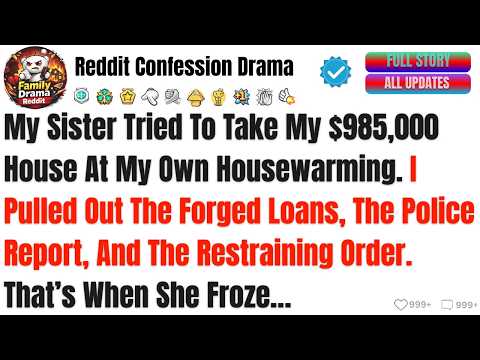 My Sister Tried To Take My $985,000 House At My Own Housewarming. I Pulled Out.
