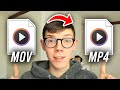 How To Convert MOV To MP4 - Full Guide