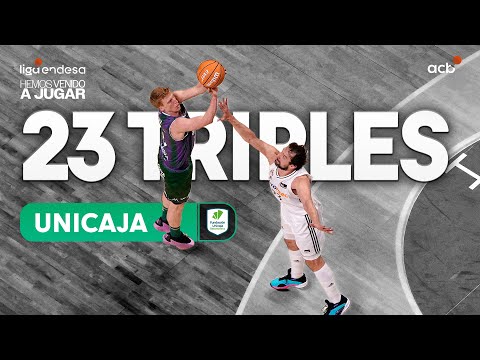 Unicaja: 23 triples en un partido