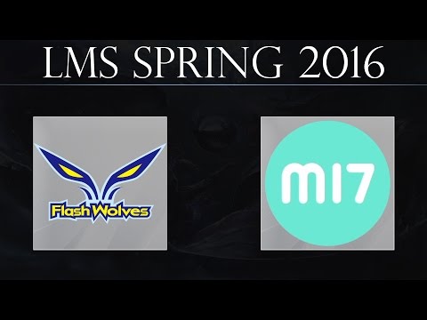 [LoL Highlights] FW vs M17 G3 | Flash Wolves vs Machi E-Sports G3 (15.04.2016) | LMS Spring 2016