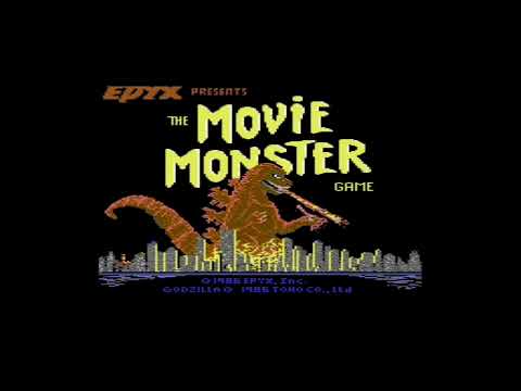 The Movie Monster Game - C64 short play (rating = nice rampage-like game)