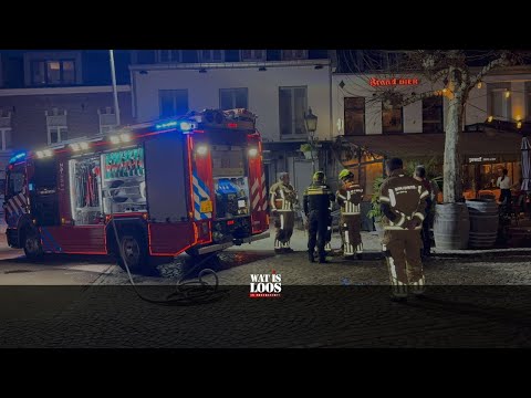 BRAND IN KELDER PAND OP MARKT IN MEERSSEN