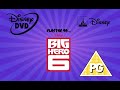 Closing To Big Hero 6 2015 UK DVD