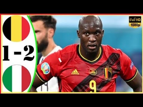 BELGIUM vs ITALY 1 - 2 All goals EURO 2020