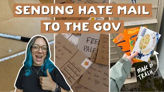 Project Mail Storm! Let's send trash to the government as a form of activism