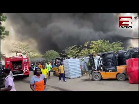 BREAKING: Fire Outbreak Reported at Avenor North Industrial Area