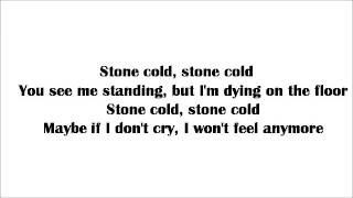 Demi Lovato - Stone Cold (Lyrics)