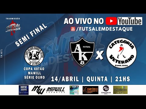 COPA NELSON RAMOS MAWILL 40TAO - AMIGOS DO KIKA X CATEGORIA