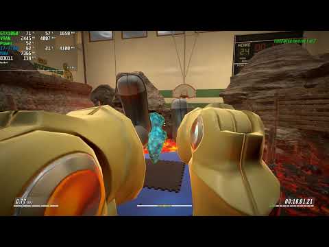 Hot Lava Gameplay PC | GTX 1060 Ultra 1080p +60fps | 2019 Steam