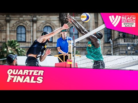 Cherif / Ahmed vs. Pristauz / Ermacora - Quarter Final Highlights Cape Town 2022 #BeachProTour