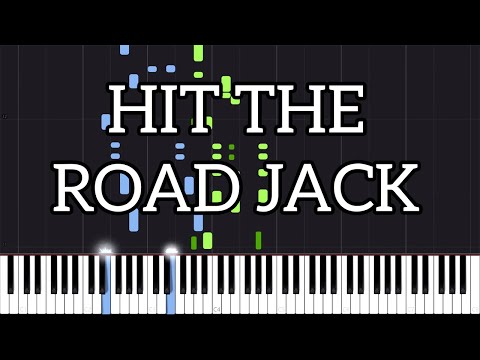 Hit The Road Jack - Ray Charles piano tutorial