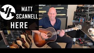 "Here" Matt Scannell Vertical Horizon Live Acoustic 4/29/21