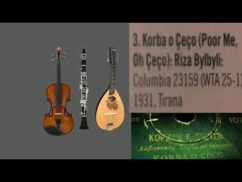 Riza Bylbyli Korba O Çeço kenge popullore beratase Viti 1931 Tirane
