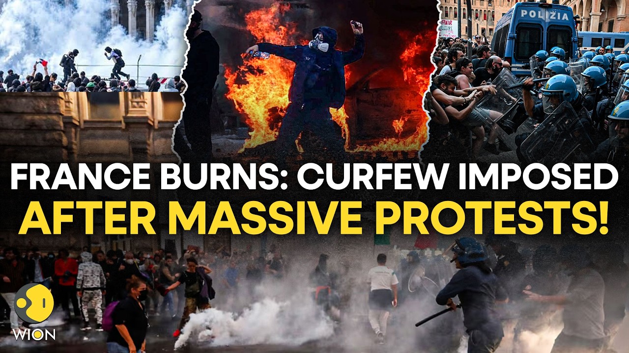France Protests: France Imposes Curfews as Riots & Looting Spark Security Fears | WION Originals