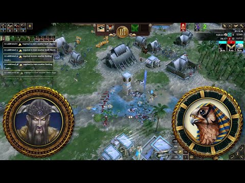 Loki vs Ra | 1v1 Ranked | Age of Mythology Retold