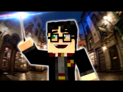 Harry Potter The Movie (Minecraft Roleplay) WIZARD BATTLES!