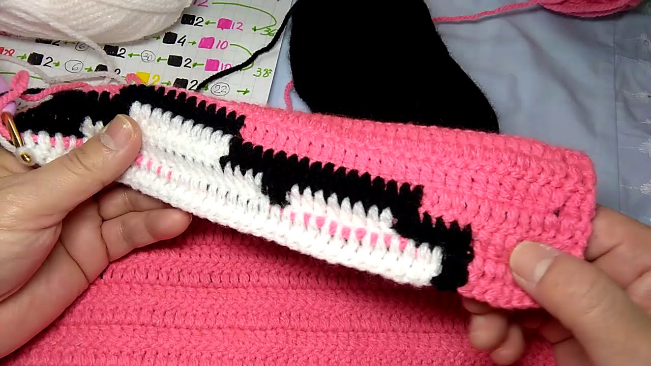 Tapete Hello Kitty em fio conduzido part 4