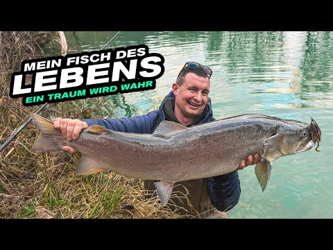 Mega-Huchen beim ersten Versuch