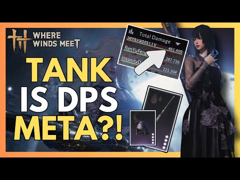 THIS TANK BUILD IS THE DPS META!!! Full Skill Rotation, Gear, Inner Ways Guide l Where Winds Meet