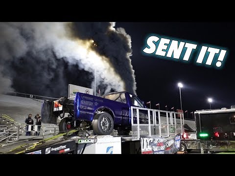 1800hp 6.7 Powerstroke Melts Torque Converter on DYNO - Ultimate Callout Challenge Day 2