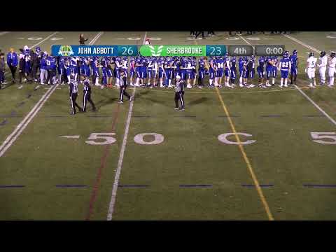 RSEQ Football D2 🏈 Sherbrooke @ John Abbott [10/26/2024]